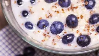 Blueberry Flaxseed Muesli - Healthy Vegan Breakfast | Our Vegan Kitchen 💚
