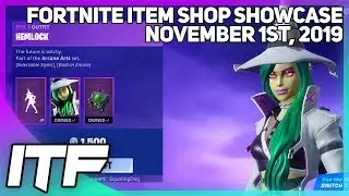 Fortnite Item Shop *NEW* HEMLOCK SET! [November 1st, 2019] (Fortnite Battle Royale)
