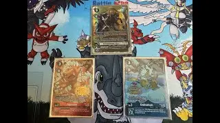 Omnimon ace Deck Profile Red blue base