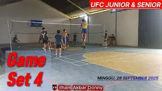 UFC JUNIOR GAME SET 4 | UFC VOLLEYBALL BENGKULU | MINGGU, 28 SEPTEMBER 2025