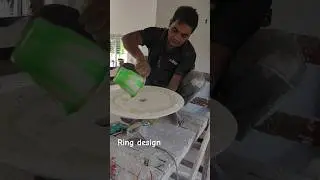 gypsum false fan ring design #ring design #fan design #pop false ring #pop ceiling design