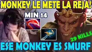 IWO Y SU TEAM SON ABUSAD0S POR UN MONKEY KING | PICKEA SU IWOCOPTER