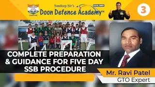 Complete Preparation & Guidance For Five Day SSB Procedure | 30 Sep | 12:00 PM