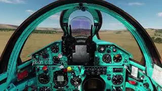 DCS: MiG-21 dead stick landing