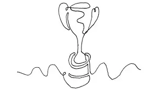 Mastering the Art of Drawing: Trophy Outline Diagram Tutorial