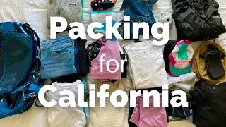 Pack With Me | 2 Weeks California Road Trip
