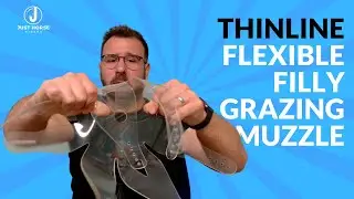 Discover the Most COMFORTABLE Thinline Flexible Filly Grazing Muzzle for Horses - WATCH NOW!