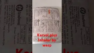 Karvol plus Inhalar by wasp nose
