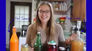 Консервируем продукты осенью без сложных приспособлений | Ферменты, приправы и сидр, приготовленн...