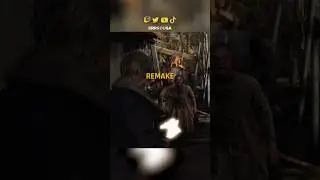 Try the TMP Machine Gun in the NEW Resident Evil 4 Demo #shorts #residentevil #gaming