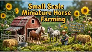 Small Scale Miniature Horse Farming: Raise Mini Horses for Companionship, Shows & Profit!