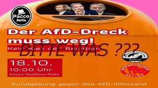 🔴 Live &bdquo;Der Afd-Dreck muss weg&ldquo; 18.10.25 Berlin #013