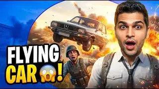 Flying Car Se Takkar 🤯😂 | Intense Fight | Malhar Gaming live