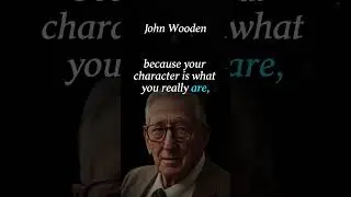 John Wooden Quotes - Discipline Yourself #shorts #quotes #johnwooden