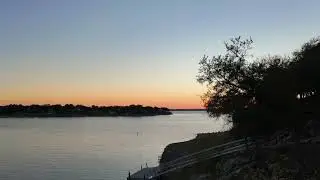 Sunset on Lake Bridgeport, Texas