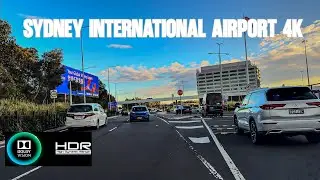 Epic 4K HDR 60FPS Sydney Drive: Carlingford → Airport T1 via Green Square & Mascot | Dolby Vision