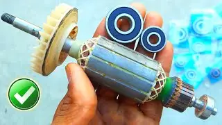 Angle Grinder Bearing Replacement🔥| Grinder Bearing Change | Grinder Ka Bearing Kaise Badle |