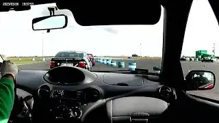 Toyota Yaris Cup Onboard Track Day Tor Ułęż Side slip