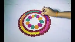 Simple rangoli designs #kolam #mugullu #festivalmuggulu #diy #art #rangoli #trendingrangoli #easy