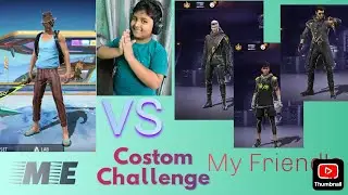 1 vs 3 players costom challenge # Hash gamer 11 give headshot 😱😱😡😡