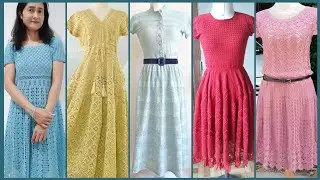 Amazing 😍 stylish crochet dresses designing ideas #crochetcrosai 