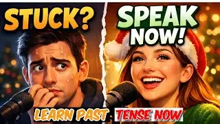 Easy english podcast practice for Beginners | how was your Christmas past tense