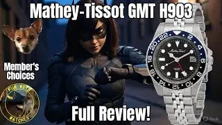 Mathey Tissot GMT H903 Swiss Made Quartz Watch Review!