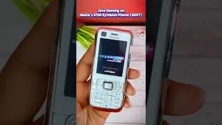 POV: Java Gaming on Nokia's 6120 Symbian Phone From 2007