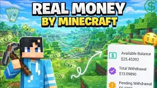 How I Earn Money By Playing Minecraft 💸 | Earn By Minecraft