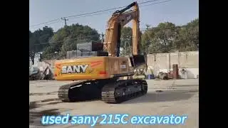 SANY SY215c Crawler Excavators in Sell 21800KG Operating Weight and 602 Working Hours