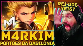 Gilgamesh (Fate) - Portões Da Babilônia | M4rkim | REACT - REAÇÃO