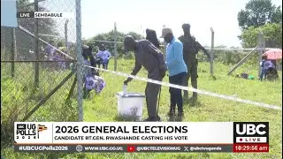 UGANDA DECIDES: GEN. RWASHANDE CASTS HIS VOTE IN SEMBABULE