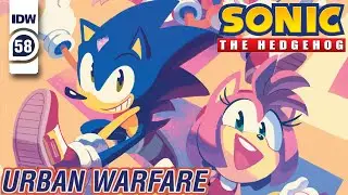 Sonic the Hedgehog IDW - Backup arrives! (Issue 58 Dub)