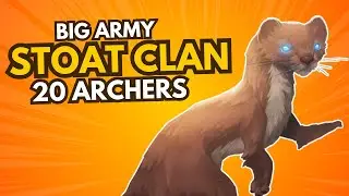 20 Archer Push | Stoat clan in 3v3 | Northgard