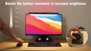 Hive Vibes Monitor Light Bar with RGB - App and Remote Control