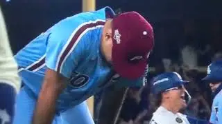 Phillies/Dodgers NLDS Gm. 4 (Phillies radio call): Orion Kerkering throws NLDS away literally