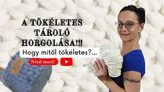 Tökéletes tároló horgolása-Zsinórhorgolás