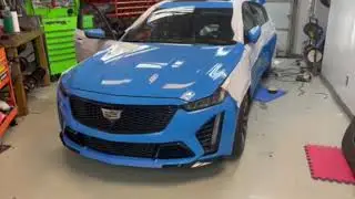 Обновление аудиосистемы Cadillac CT5 V Escort Radar, часть II