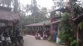 Koh Chang. Lonely beach. Scooter sightseeing