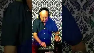 DJ Grandpa Spinning and Scratching Vinyl Records #shorts