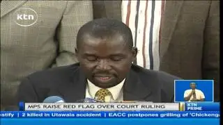 MPs plan set to challenge CDF ruling at the court of appeal