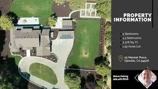 SOLD! Gated Estate with Mount Diablo Views in Danville CA