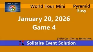 World Tour Mini Game #4 | January 20, 2026 Event | Pyramid Easy