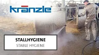 Stable cleaning with Kr&auml;nzle professional high-pressure cleaner and accessories