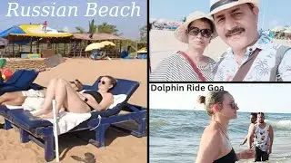 Dolphin Ride in Goa || North Goa ||  Goa Sightseeing || Candolim Beach