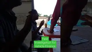 Field Investigation for Vehicle Finance #shorts #ddshorts