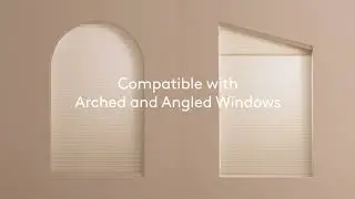 New Motorized Cellular Shades for Angled & Arched Windows | Hunter Douglas Demo