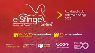 Capacitação E Sfinge  Tributário dia 04/11/2025