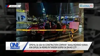 Opisyal sa usa ka construction company, nakalingkwas human kini gipusil | One Mindanao
