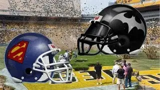 Batman vs Superman...Football?! Man of Steel 2 Details